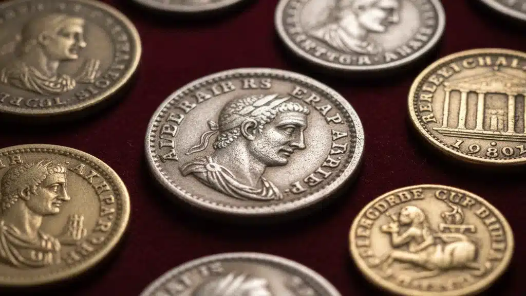 Encontre e identifique moedas raras super Fácil