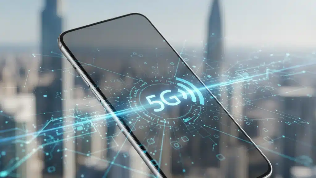Configure a rede 5G e desfrute de uma conexão ultrarrápida