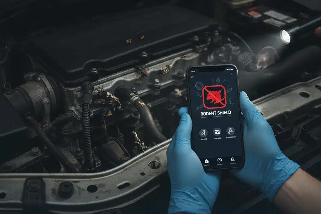 Melhor App para Denunciar Infestação de Ratos no Motor do Seu Carro