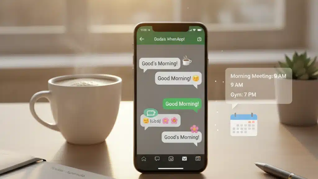 Melhores aplicativos para enviar mensagens de bom dia no WhatsApp automaticamente