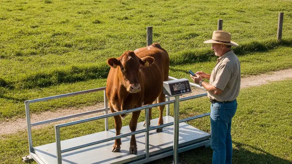 Melhores aplicativos para pesagem de gado em tempo real