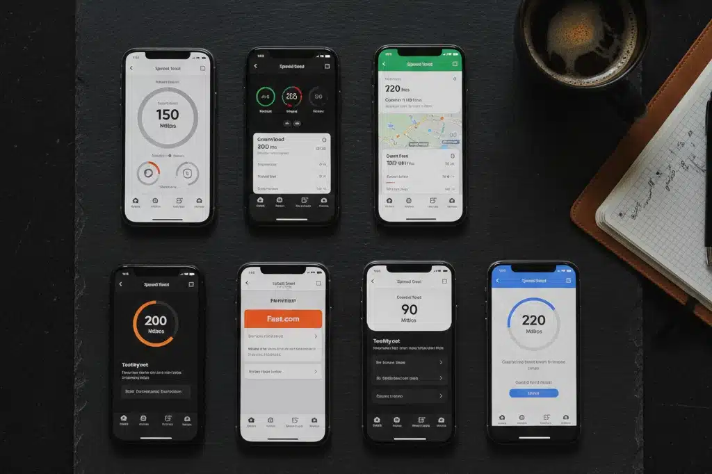 Melhores aplicativos para testar velocidade 5G