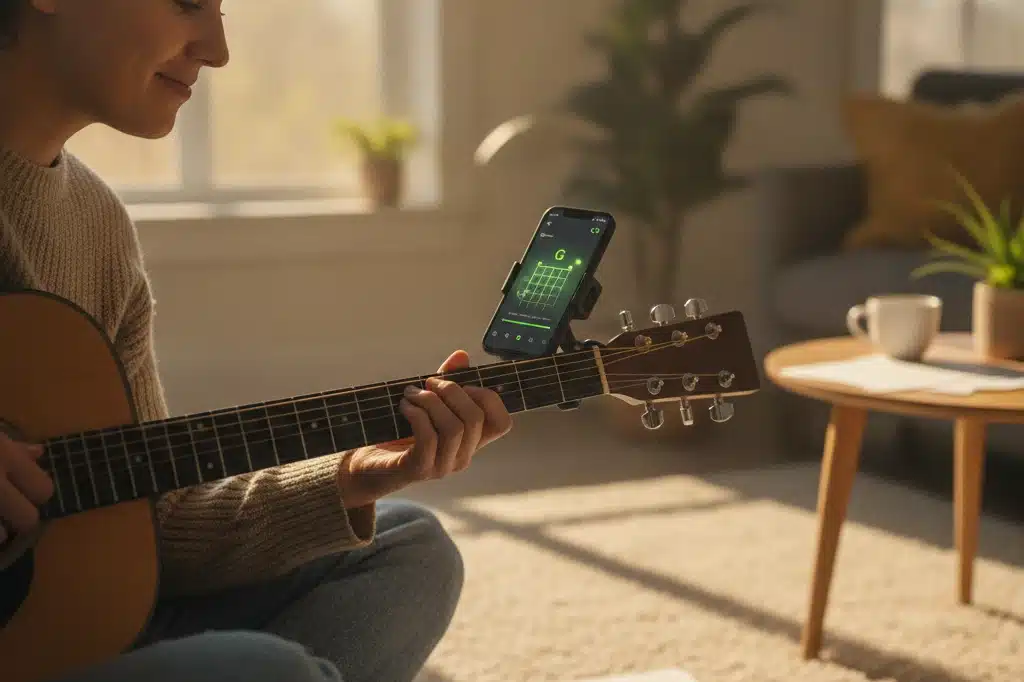 Melhores apps para aprender violão do zero no seu tempo
