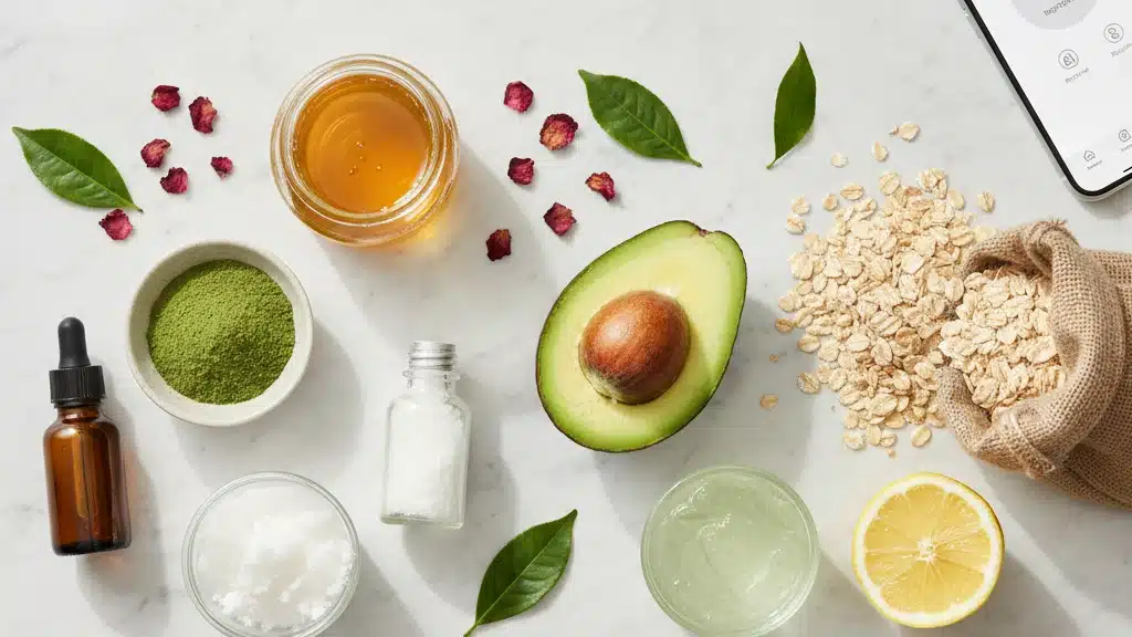 Aplicativos que ensinam receitas naturais para beleza