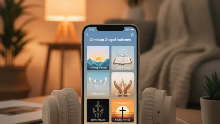 Ouça Música Cristã no Celular