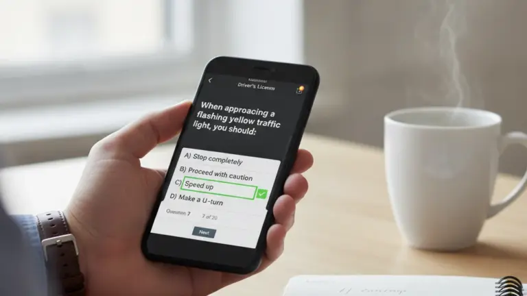 Passe no seu teste de direção estudando pelo celular