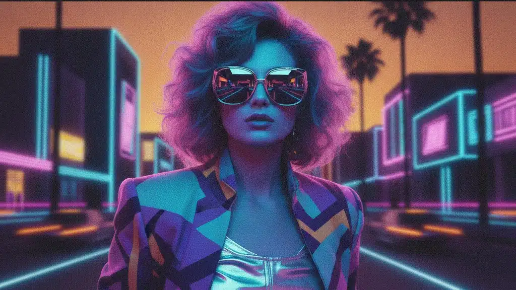 Trend de Foto Anos 80 em Aplicativos